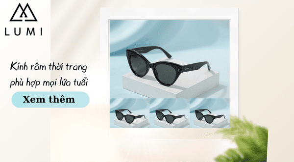 Kính râm mắt mèo hot trend 2025