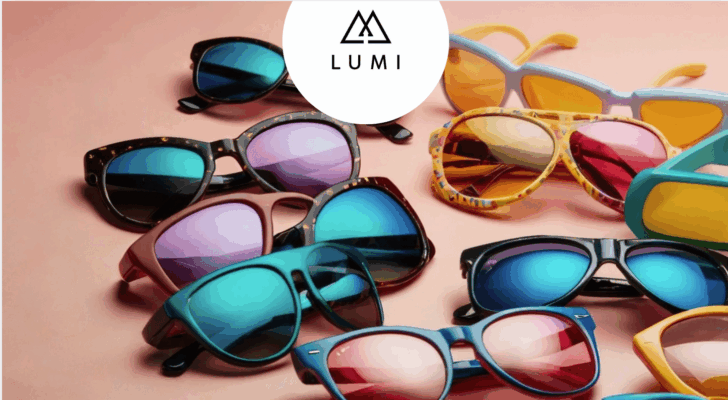 Kính râm trẻ em Lumi nhiều kiểu dáng