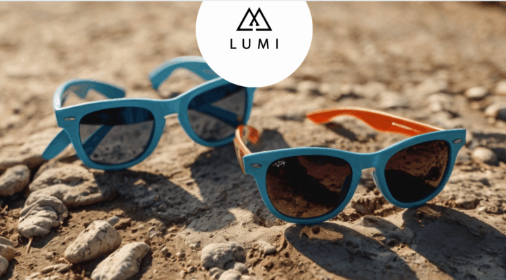 Kính râm trẻ em Lumi theo độ tuổi