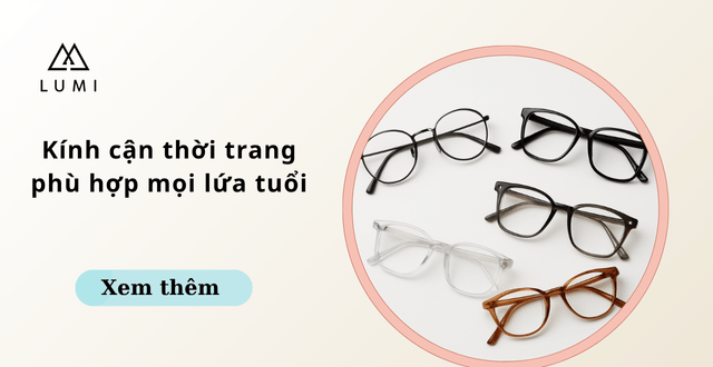 ALT: Kính cận thời trang 2025 nhiều kiểu dáng hiện đại Mô tả ảnh: Bốn mẫu kính cận thời trang xu hướng 2025 bày trên nền trắng